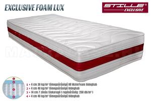 Exclusive Foam Lux táskarugós matrac 120x200