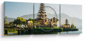 Mount Batur kép (órával) (90x30 cm)