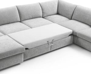 Karina ágyazható kanapé, U-alakú / L-alakú, tárolóval