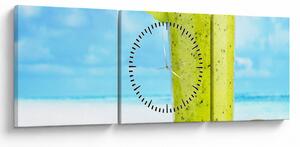 Kép - kiwi smoothie (órával) (90x30 cm)