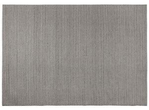 Sötétszürke gyapjúszőnyeg 160 x 200 cm KILIS