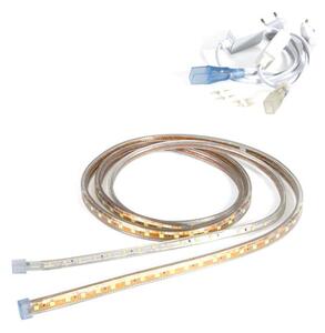 LED szalag 60 2835 3000K IP54 AC230V, 5m/tekercs