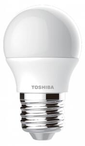 LED lámpa , égő , körte , E27 foglalat , 4.7 Watt , 180° , meleg fehér , TOSHIBA , 5 év garancia