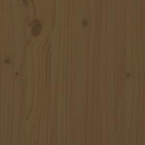 VidaXL mézbarna tömör fenyőfa kerti pad 203,5x48x91,5 cm