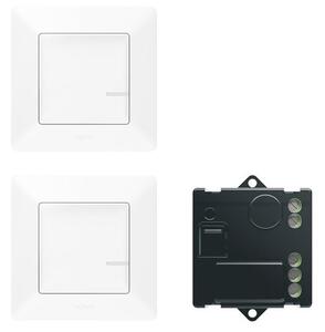 Legrand 752150 Valena Life Netatmo fehér Párosított szett: 2 vezeték nélküli kapcsoló + mikromodul