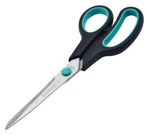 Olló 21cm, műanyag fekete-zöld nyél Bluering®