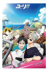 Yuri on Ice "Car" 91,5x61 cm poszter