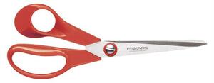 Olló, általános, 21 cm, balkezes, FISKARS "Classic", narancssárga