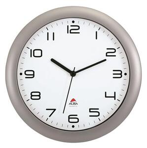 Falióra, 30 cm, ALBA "Hornew", ezüst