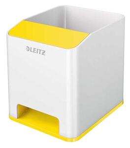 Írószertartó, kettős színhatású, LEITZ "Wow", sárga