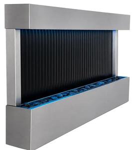 Fali vízfal szökőkút RGB LED világítással 120x60x13 cm