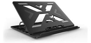 Conceptronic notebook állvány - THANA03B (Max.: 15,6", állítható magasság, Max.: 50kg, fekete)