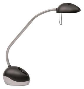 Asztali lámpa, LED, 3-5,5 W, ALBA "LedX", fekete