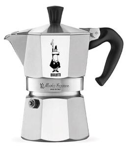 Bialetti Moka Express 1 személyes inox kotyogós kávéfőző