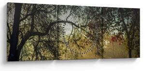 Napkelte képe (órával) (90x30 cm)