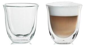 DeLonghi cappuccino üvegpohár, 2 db