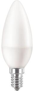 LED izzó, E14, gyertya, B38, 7W, 806lm, 4000K, PHILIPS "CorePro"