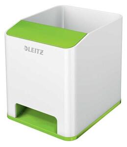 Írószertartó, kettős színhatású, LEITZ "Wow", zöld