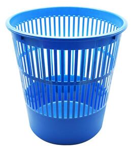Papírkosár 16l, műanyag rácsos 315x305mm, Bluering® kék