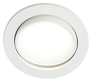 Spotlámpa Arcchio, Katerin, dimmable, Fehér, Fürdőszoba, Műanyag, Modern
