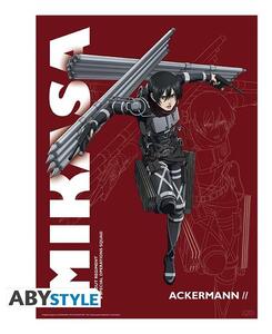 Attack on Titan "Season 4 Mikasa" 52x38 cm poszter