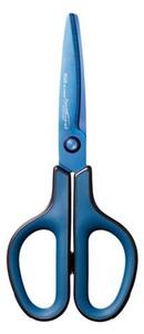 Olló, általános, 17,5 cm, PLUS "Fitcut Curve Premium", diplomatakék