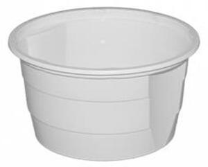 Műanyag gulyás tányér, 750 ml, 50 db, fehér