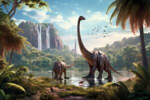 Öntapadó tapéta a dinoszauruszok felfedezetlen földje