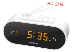Sencor SRC 3100 W fehér kivetítős rádiós ébresztőóra