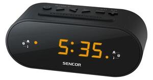 Sencor SRC 1100 B fekete rádiós ébresztőóra