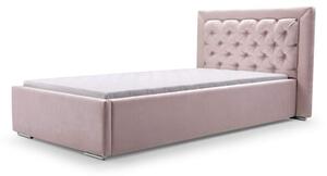 ID VALERIE kárpitozott ágy 90x200 Szín: Rózsaszín
