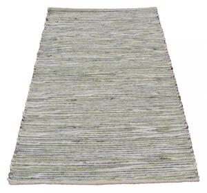 Vastag gyapjú szőnyeg Rustic 90x185 szövött rongyszőnyeg