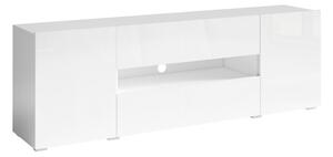 DESIDERIO modern TV asztal, fehér