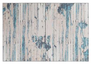 Esztétikus Kék És Bézs Szőnyeg 160 x 230 cm BURDUR