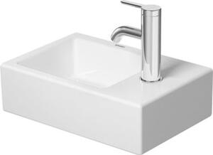 Mosdótál Duravit Vero Air 38x25 cm fehér színben fényes felülettel túlfolyás nélkül 0724380000