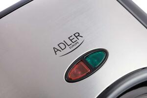 Adler AD3015 Szendvicssütő 750W #fekete-inox