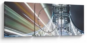 A Tower Bridge képe (órával) (90x30 cm)