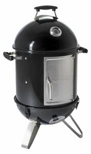 Barbecook BC-SMO-5017 Oskar S zománcozott füstölő és grill, fekete, átmérő 40cm