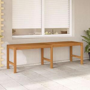 Tömör tíkfa kerti pad 150 cm