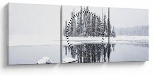 Kép - Fehér volt (órával) (90x30 cm)