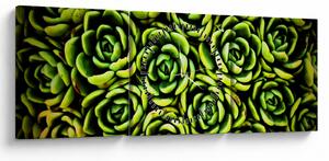 Sziklák képe (órával) (90x30 cm)