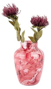 Világospiros üveg váza Blended – PT LIVING