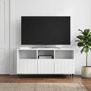 TV szekrény fiókkal Fehér 102 x 34,5 x 50 cm Szerelt Fa