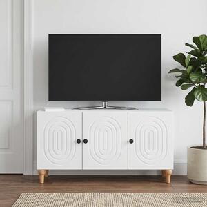 TV szekrény Fehér 99 x 34,5 x 50 cm Szerelt Fa
