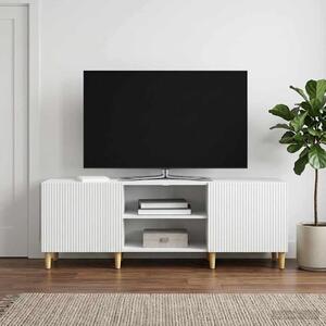 TV szekrény Fehér 150 x 31 x 50 cm Szerelt Fa