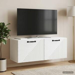 Fali TV szekrény Fehér 78,5 x 31 x 30 cm Szerelt Fa