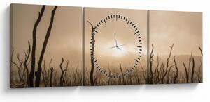 Kép - Csupasz fák (órával) (90x30 cm)