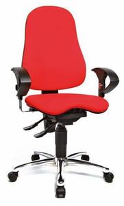 Topstar Sitness 10 irodai szék, piros%