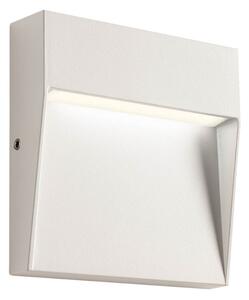 LED kültéri falilámpa, LANDER, szögletes, 10x10 cm, fehér