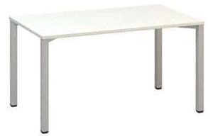 Alfa Office Alfa 200 irodai asztal, 140 x 80 x 74,2 cm, egyenes kivitel, fehér mintázat, RAL9022%